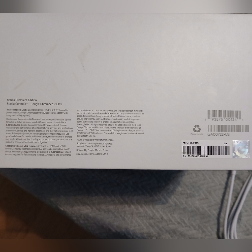Google Stadia Controller - Picture 4 of 4